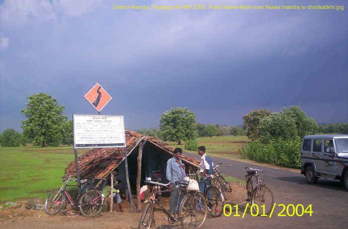 District-Mandla, Package No-MP 2305, Road Name-Main road Niwas mandla to chakkadehi